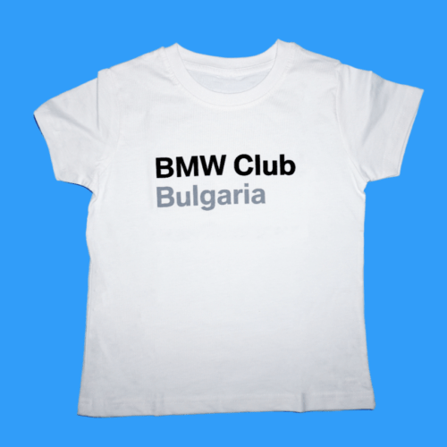 detska teniska s shtampa1 Детска тениска BMW CLUB BULGARIA