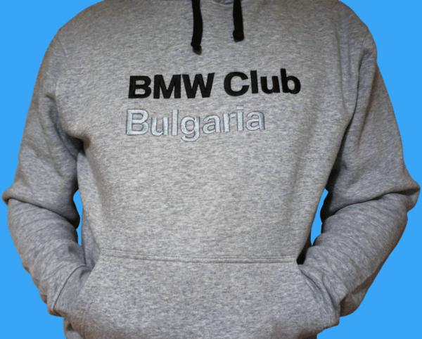 Мъжки суитчър BMW CLUB BULGARIA