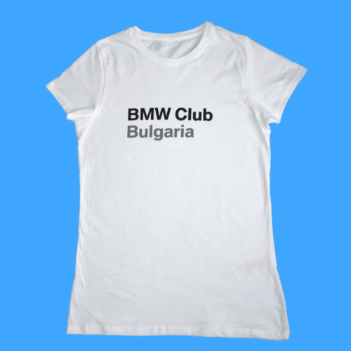 DSC08697 Дамска тениска BMW CLUB BULGARIA