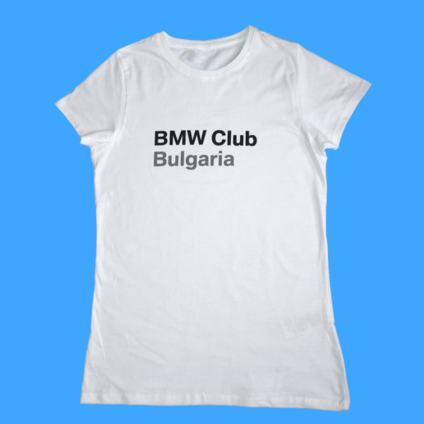 Дамска тениска BMW CLUB BULGARIA